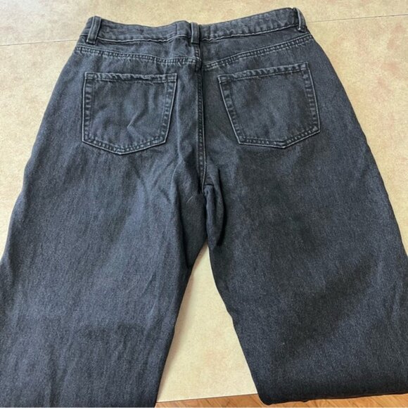 Dynamite Claudia Mom Ultra High Rise Black Denim Ankle Jeans - Picture 8 of 14